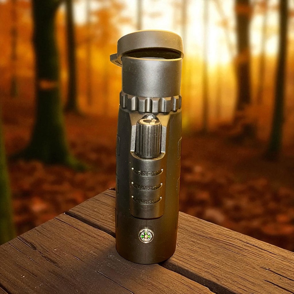 Monocular with compass